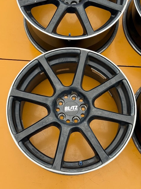 BLITZ BRW Profile 08 18x8+45 5x100 used wheel set - photo 4