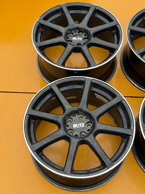 BLITZ BRW Profile 08 18x8+45 5x100 used wheel set - photo 6