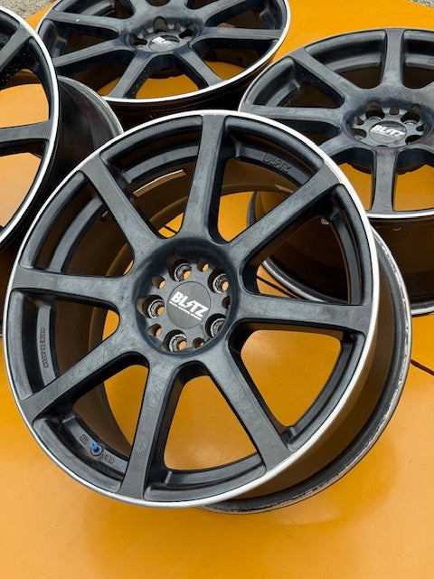 BLITZ BRW Profile 08 18x8+45 5x100 used wheel set - photo 7