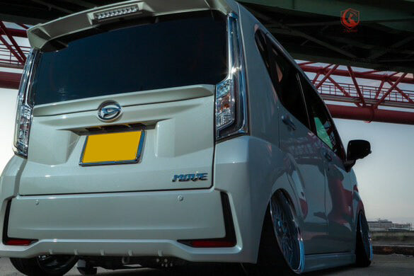Highworks | Rear Wing for Daihatsu Move Custom LA150 / LA160