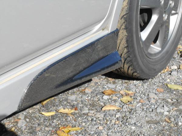 US Racing Sports | Carbon Fiber Side Skirt Spats for Suzuki Kei Sport