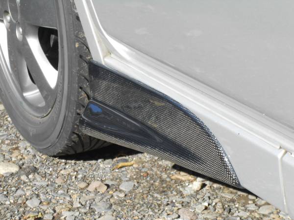 US Racing Sports | Carbon Fiber Side Skirt Spats for Suzuki Kei Sport