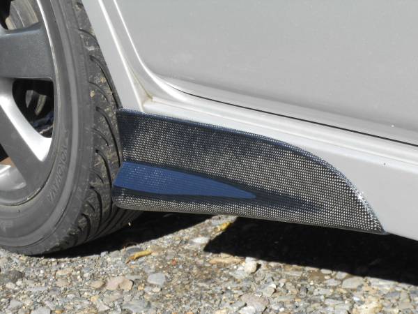 US Racing Sports | Carbon Fiber Side Skirt Spats for Suzuki Kei Sport