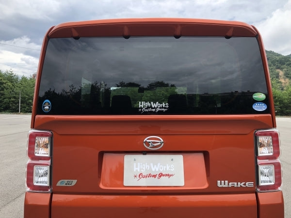 Highworks | Rear Wing for Daihatsu Wake LA700 / LA710