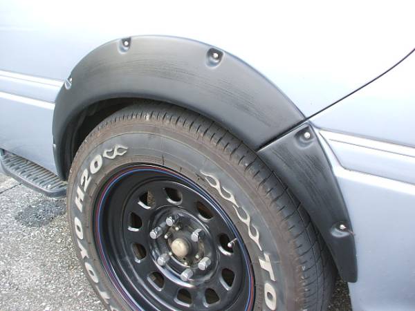 Ground Effect | Front Fender Flares +40mm for Toyota Hiace 100 Series