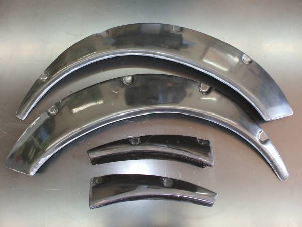 Ground Effect | Front Fender Flares +40mm for Toyota Hiace 100 Series