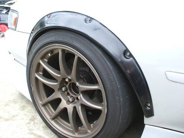 Ground Effect | Front Fender Flares for Toyota JZX90 Mark II