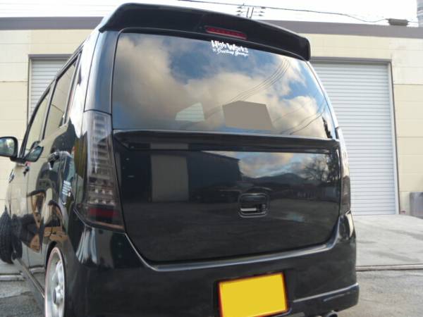 Highworks | Rear Wing for Suzuki Wagon R MH23S