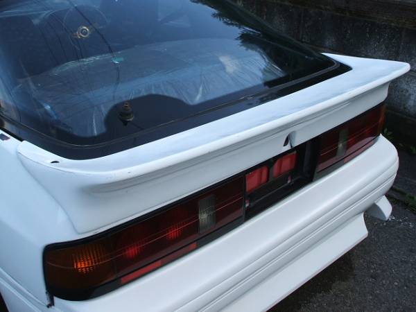Ground Effect | Wangan Style Trunk Wing for Mazda RX7 (FC3S)
