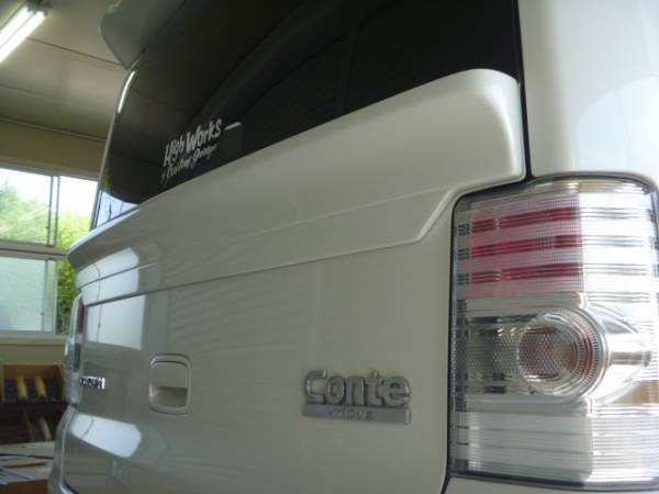 Highworks | Rear Wing for Daihatsu Move Conte L575 / L585 - Early Model