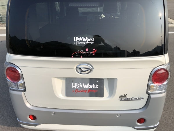 Highworks | Rear Wing for Daihatsu Move Canbus LA800 / LA810