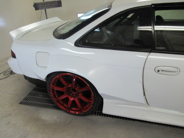 Car Produce AKR | Rear Fenders +75mm for Nissan Silvia S14 240SX