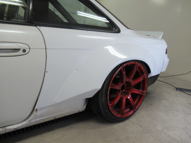 Car Produce AKR | Rear Fenders +75mm for Nissan Silvia S14 240SX