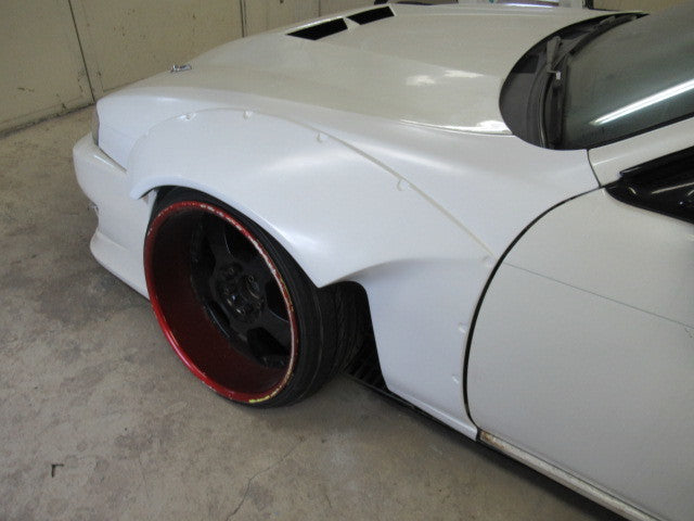 Car Produce AKR | Front Fenders +75mm for Nissan Silvia S14 240SX