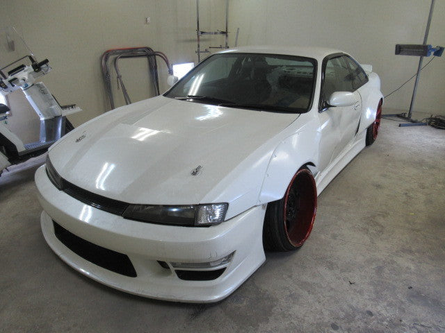 Car Produce AKR | Front Fenders +75mm for Nissan Silvia S14 240SX