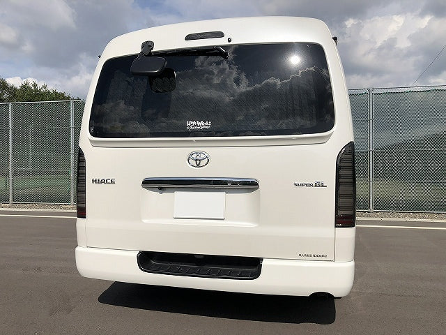 Highworks | Rear Wing for Toyota HiAce 200 Series Wide - Wide Body