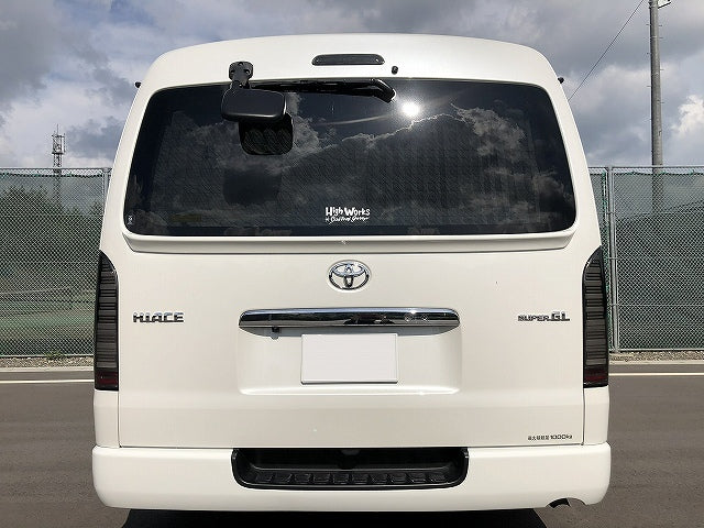 Highworks | Rear Wing for Toyota HiAce 200 Series Wide - Wide Body