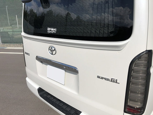 Highworks | Rear Wing for Toyota HiAce 200 Series Wide - Wide Body