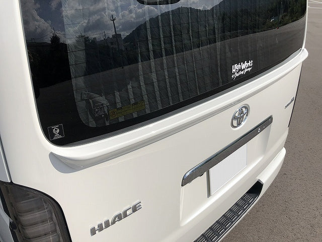Highworks | Rear Wing for Toyota HiAce 200 Series Wide - Wide Body