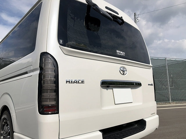 Highworks | Rear Wing for Toyota HiAce 200 Series Wide - Wide Body