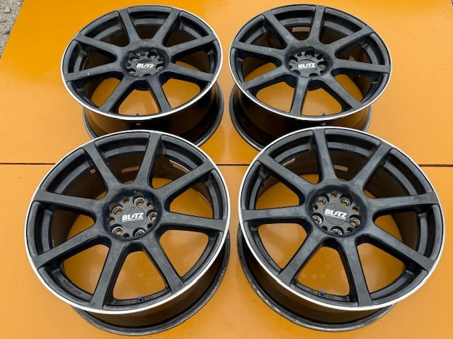 BLITZ BRW Profile 08 18x8+45 5x100 used wheel set - photo 2