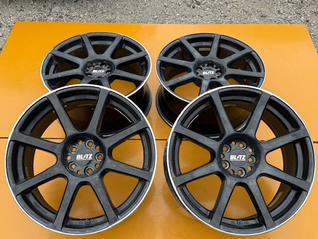 BLITZ BRW Profile 08 18x8+45 5x100 used wheel set - photo 1