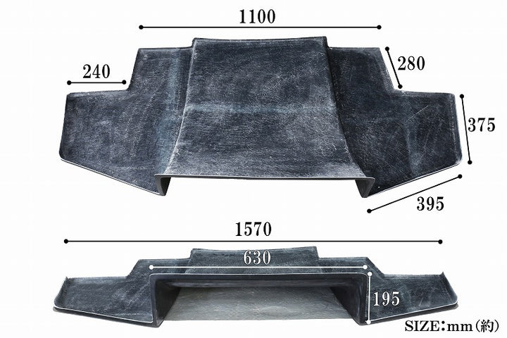 Car Produce AKR | Universal GT Rear Diffuser