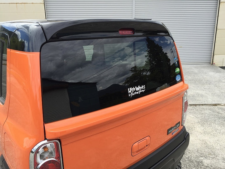 Highworks | Roof Wing for Suzuki Hustler MR31 / MR41 - Painted Black