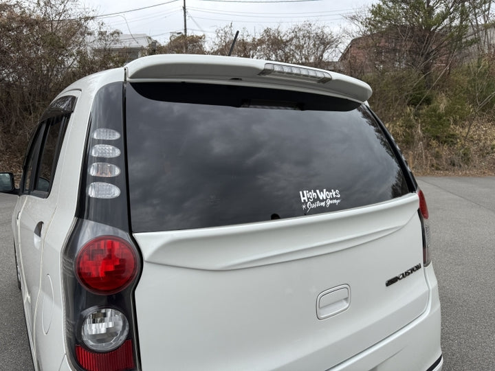 Highworks | Rear Wing for Daihatsu Mira L275 / L285 - Type 2