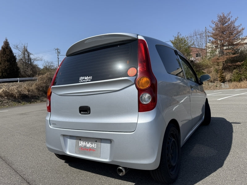 Highworks | Rear Wing for Daihatsu Mira L275 / L285 - Type 2 / Painted Silver