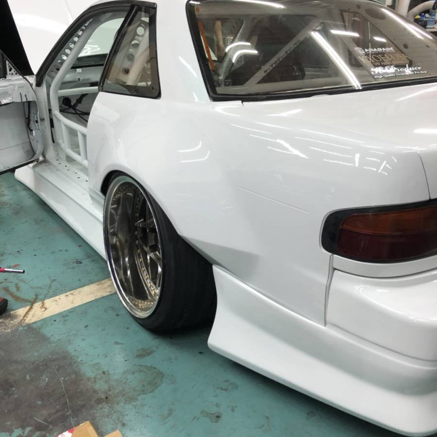Car Produce AKR |  Otoko-Mae Shokai Rear Fenders +75mm for Nissan Silvia S13 (240SX S13 Coupe)