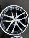 Weds Kranze LXZ PAIR (2) 5x114.3 18x8+49