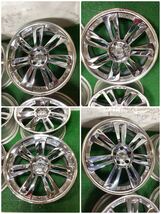 Weds Kranze Glossa 20x8.5+36 and 20x9.5+44 5x114.3 wheel set - photo 17