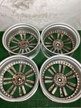 Weds Kranze Glossa 20x8.5+36 and 20x9.5+44 5x114.3 wheel set - photo 11