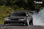 326POWER Buri Wide Front Over Fenders 45mm for Nissan S15