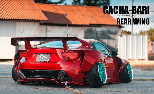 326POWER Gachabari Trunk Wing for Toyota 86/BRZ/FRS