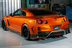TOP SECRET Trunk wing for Nissan R35 GTR