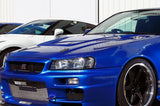 TOP SECRET G-FORCE Hood for Nissan R34 GTR