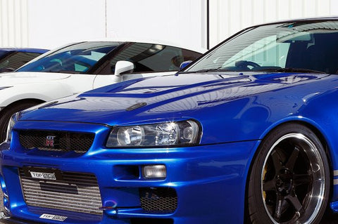 TOP SECRET G-FORCE Hood for Nissan R34 GTR