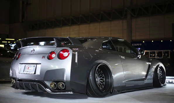 326POWER 3D STAR Trunk Wing for Nissan R35 GTR