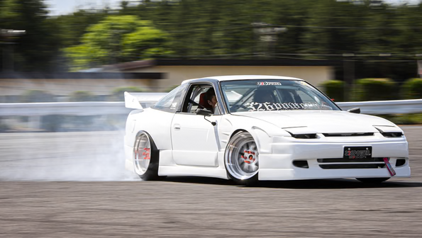 326POWER Gachabari Mild Front Fenders 15mm for Nissan Silvia 180sx