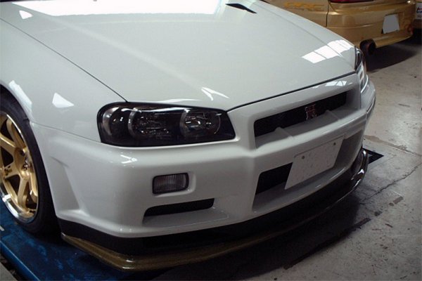 TOP SECRET G-FORCE Front Diffuser for Nissan R34 GTR