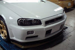 TOP SECRET G-FORCE Front Diffuser for Nissan R34 GTR