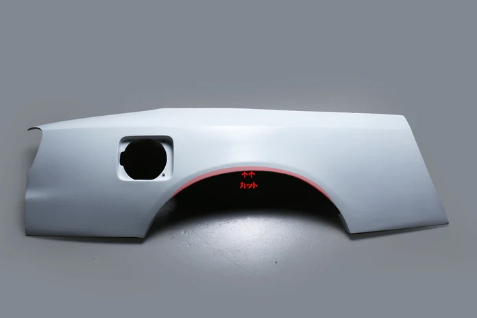 326POWER Gachabari Medium 2 Rear Fenders 55mm for Nissan S15