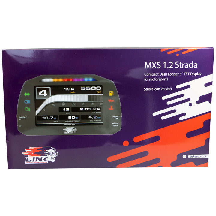 Link ECU | MXS STRADA 5" DASH - STREET EDITION (100-0168)
