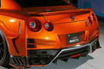 TOP SECRET M17 Rear Bumper for Nissan R35 GTR