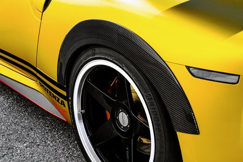 TOP SECRET Dry Carbon Rear Over Fender 10mm for Nissan 400Z RZ34