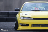 326POWER Buri Wide Front Over Fenders 45mm for Nissan S14 Kouki