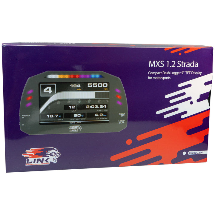 Link ECU | MXS STRADA 5" DASH - RACE EDITION (100-0169)