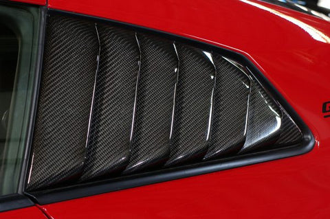 TOP SECRET Side Window Visor for Nissan R35 GTR